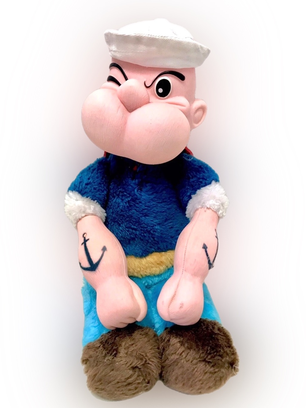 Etone International By King Features 1983 Popeye The Sailor Man Plush Doll